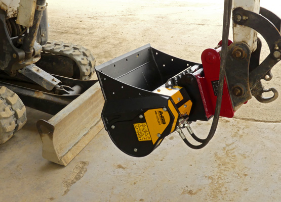 Schaufelseparator MS01 mieten - MB Crusher HDS207